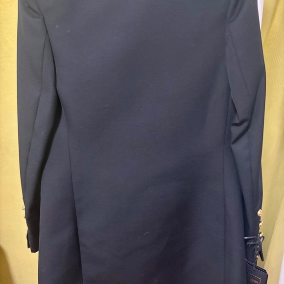 NEW Balmain for H&M Tuxedo long woman jacket size 4 - Picture 7 of 13
